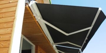 slide on wire awnings fabrics