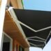 slide on wire awnings fabrics