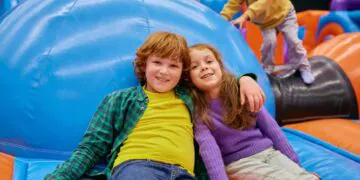 bluey bounce house