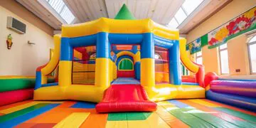 obstacle bounce house