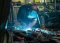 pancake welding hood