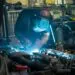 pancake welding hood