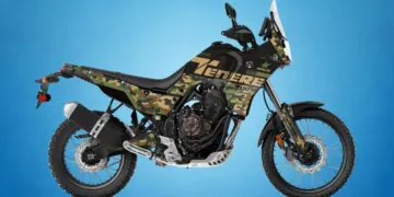 tenere 700 matte graphics kit